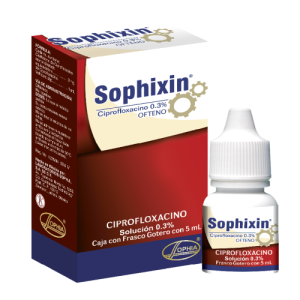 SOPHIXIN FRASCO X 5 ML (CIPROFLOXACINO)