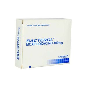 BACTEROL 400 MG COMP X 5 CO (MOXIFLOXACINO)