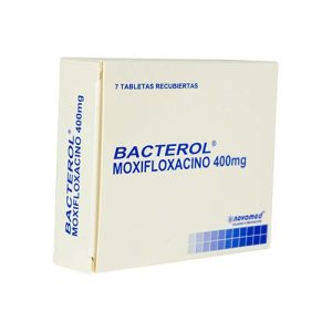 BACTEROL 400 MG COMP X 7 CO (MOXIFLOXACINO)