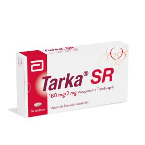 TARKA SR 180/2 MG CAJA X 14 TAB (TRANDOLAPRIL+VERAPAMILO)