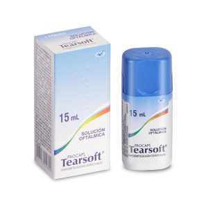 TEARSOFT SOLUCION OFTALMICA FRASCO X 15 ML (CARBOXIMETILCELULOSA)