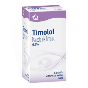 TIMOLOL 0.5% FRASCO X 5 ML (TIMOLOL)