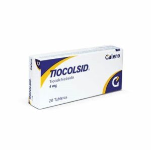 TIOCOLSID 4 MG CAJA X 20 TAB (TIOCOLCHICOSIDO)