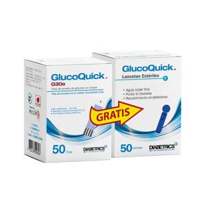 OFERTA TIRAS + LANCETAS CAJA( G30 A) X 50 C/U