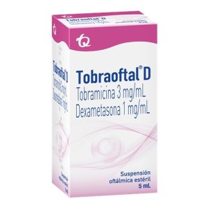 TOBRAOFTAL D 3/1 MG FRASCO X 5 ML (DEXAMETASONA+TOBRAMICINA)