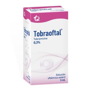 TOBRAOFTAL 0.3% FRASCO X 5 ML (TOBRAMICINA)