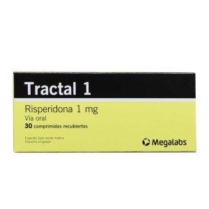 TRACTAL 1 MG CAJA X 30 COMP (RISPERIDONA) (RISPERIDONA)