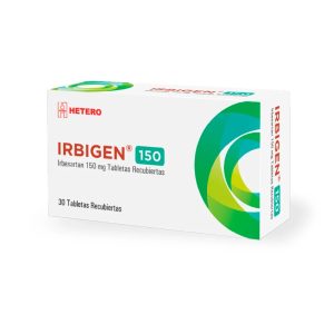IRBIGEN 150 MG CJA X 30 TAB CJA X 30 TAB (IRBESARTAN)