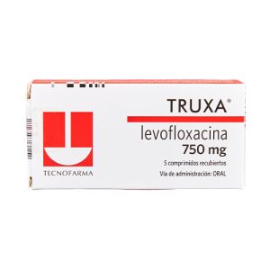 TRUXA 750 MG X  5 COM (LEVOFLOXACINO) (LEVOFLOXACINO)