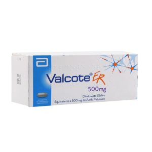 VALCOTE ER 500 MG CAJA X 30 TAB