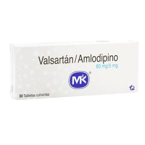 VALSARTAN+AMLODIPINO 80/5 MG CAJX30TAB (AMLODIPINO+VALSARTAN)