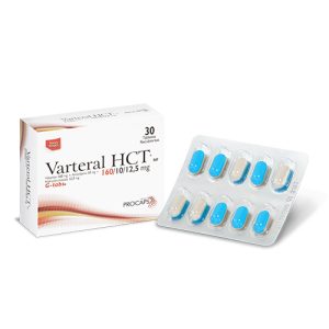 VARTERAL HCT 160/10/12.5 MG CAJA X 30 TAB