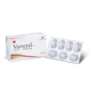 VARTERAL 320/5 MG CAJA X 28 CAP (AMLODIPINO+VALSARTAN)