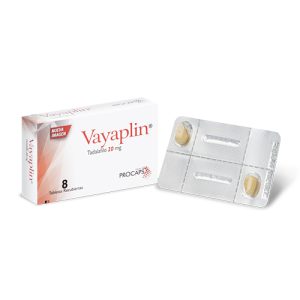 VAYAPLIN 20 MG CAJA X 8 TAB (TADALAFILO)