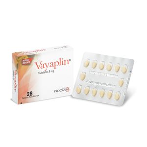 VAYAPLIN 5 MG CAJA X 28 TAB (TADALAFILO)