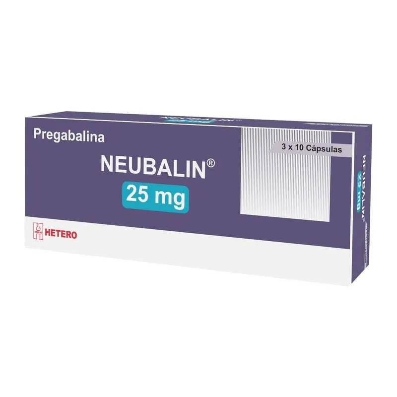 NEUBALIN 25 MG CJA X 30 TAB CJA X 30 TAB (PREGABALINA)