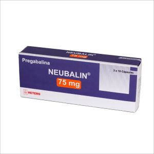 NEUBALIN 75 MG CJA X 30 CAPS CJA X 30 CAPS (PREGABALINA)