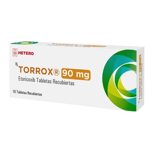 TORROX 90 MG CJA X 10 TAB CJA X 10 TAB (ETORICOXIB)
