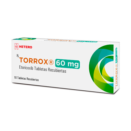 TORROX 60 MG CJA X 10 TAB CJA X 10 TAB (ETORICOXIB)