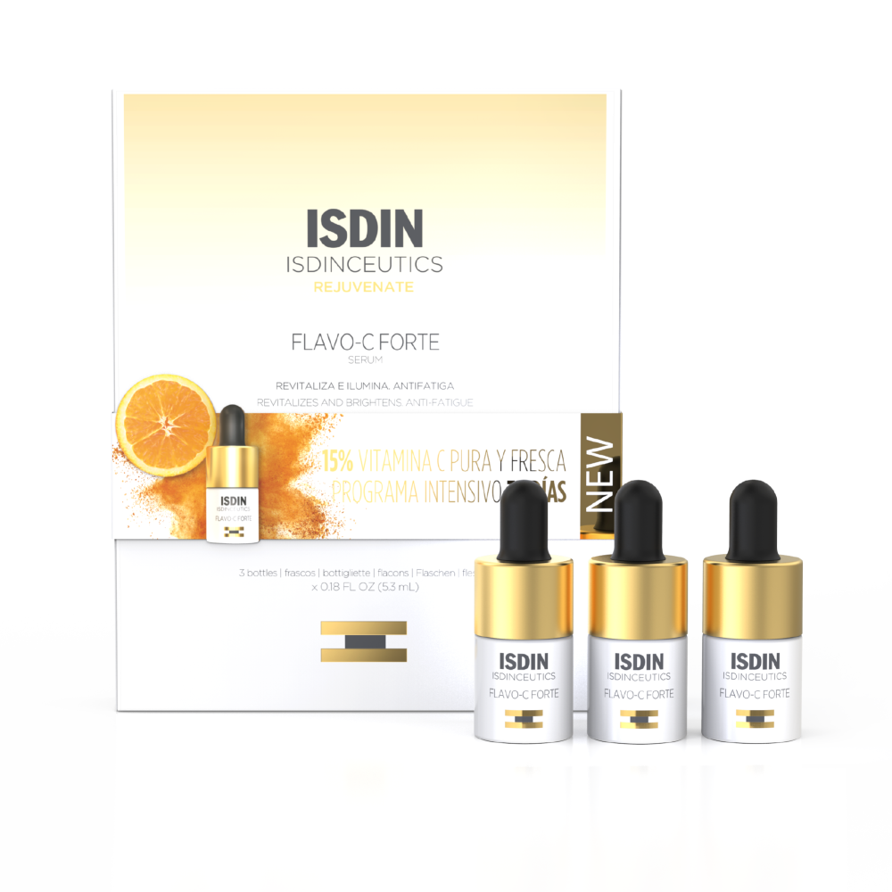 ISDINCEUTICS FLAVO-C FORTE CAJA X 3 FCOS X 5.3 ML