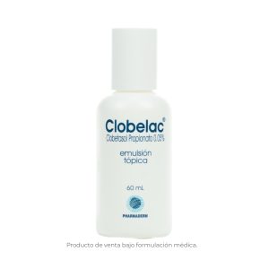 CLOBELAC EMULSION TOPICA FCO X 60ML (CLOBETASOL)