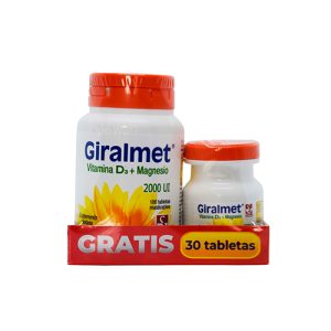PACK GIRALMET 2000 UI PACK (VITAMINAS)