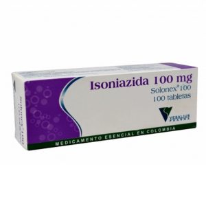 SOLONEX-ISONIAZIDA 100 MG CJA X 100 TAB (ISONIAZIDA)