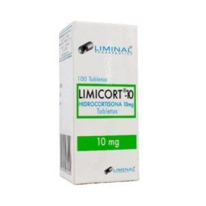 LIMICORT- HIDROCORTISONA 10 MG FCO X 100 TAB (HIDROCORTISONA)
