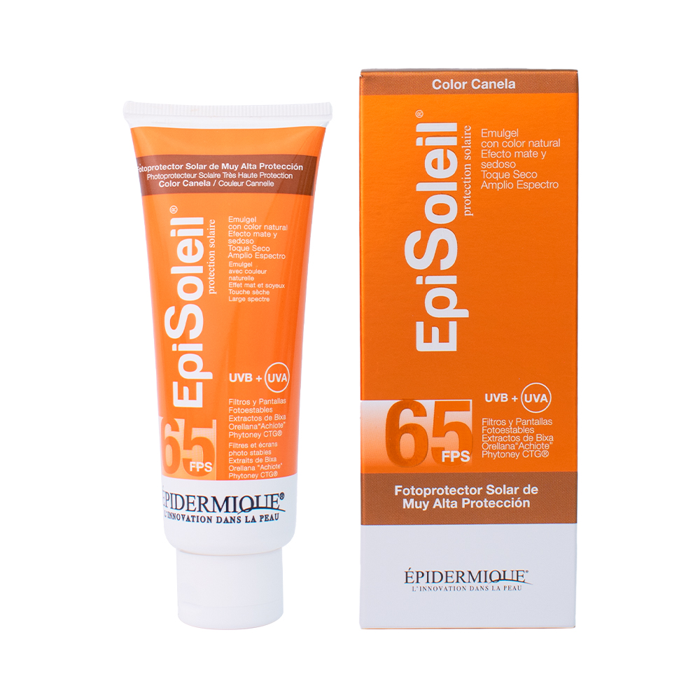 EPISOLEIL COLOR CANELA TUBO X 70 GR (PROTECTOR SOLAR PARA ADULTOS)