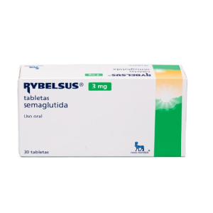 RYBELSUS 3 MG X30 TABLETAS (SEMAGLUTIDA) (SEMAGLUTIDA)