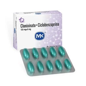 CLONIXINA/CICLOBENZAP MK 125/5 CJX20CAP CAJX20CAP (CLONIXINA/CICLOBENZAP MK 125/5)