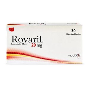 ROVARIL 20 MG CAJA X 30 CAP (ROSUVASTATINA)