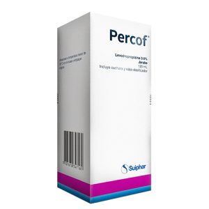 PERCOF JARABE FRASCO X 120 ML (LEVODROPROPIZINA)