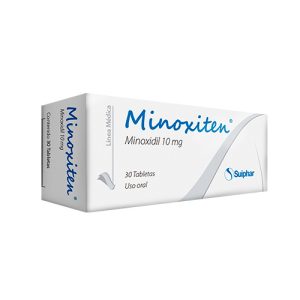 MINOXITEN 10 MG CAJA X 30 TAB (MINOXIDIL)