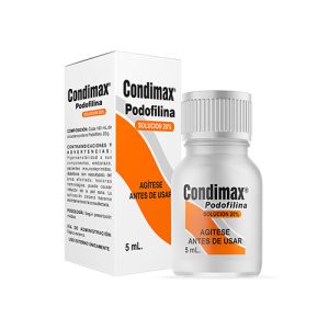 CONDIMAX SOLUCION TOPICA (AH ROBINS) FRASCO X 5 ML (PODOFILINA)