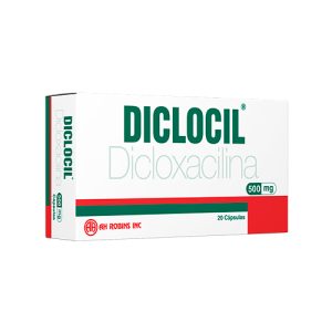 DICLOCIL 500 MG CAP (AH ROBINS) CAJA X 20 CAP (DICLOXACILINA)