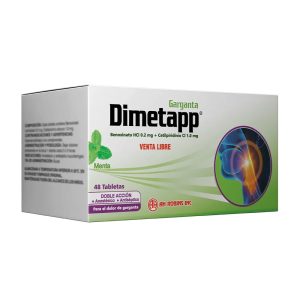 DIMETAPP GARGANTA TAB MAS (AH ROBINS) CAJA X 48 TAB