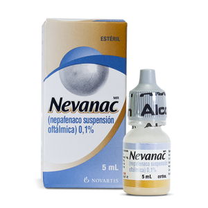 NEVANAC SUSPENSION OFTALMICA ESTERIL FRASCO X 5 ML (NEPAFENACO)