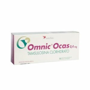 OMNIC OCAS 0.4MG CAJA X 10 TAB (TAMSULOSINA CLORHIDRATO) (TAMSULOSINA CLORHIDRATO)