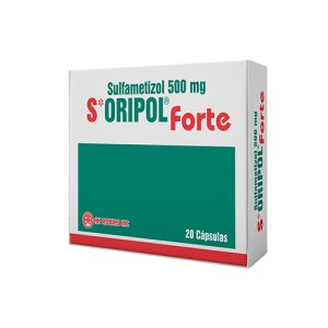 S-ORIPOL FORTE (AH ROBINS) CAJA X 20 CAP (SULFAMETIZOL)