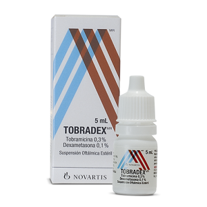 TOBRADEX SUSPENSION FRASCO X 5 ML (DEXAMETASONA+TOBRAMICINA) (DEXAMETASONA+TOBRAMICINA)