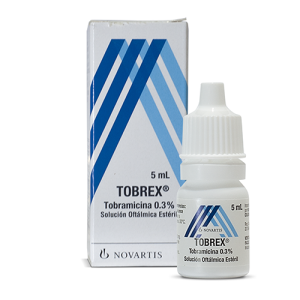 TOBREX SOLUCION OFTALMICA ESTERIL FRASCO X 5 ML (TOBRAMICINA) (TOBRAMICINA)