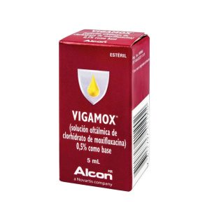 VIGAMOX SOLUCION OFTALMICA ESTERIL FRASCO X 5 ML (MOXIFLOXACINO) (MOXIFLOXACINO)