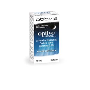 OPTIVE LIQUIGEL FRASCO X 10 ML (CARBOXIMETILCELULOSA+GLICERINA)