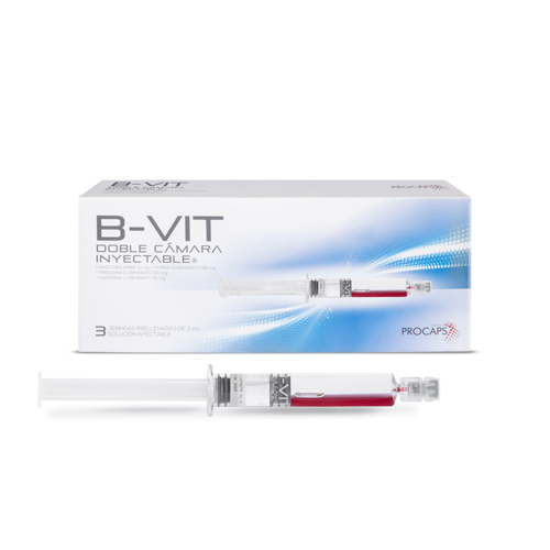 B-VIT DOBLE CAMARA INYECTABLE CAJA X 3 UND 2 ML