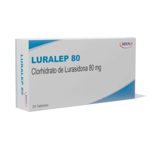 LURALEP 80 MG CAJA X 30 TAB (LURASIDONA)