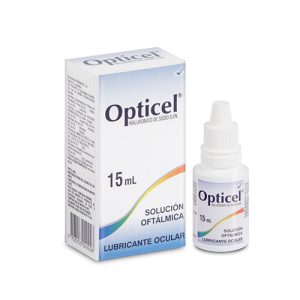 OPTICEL SOLUCION OFTALMICA FRASCO X 15 ML (SODIO HIALURONATO)