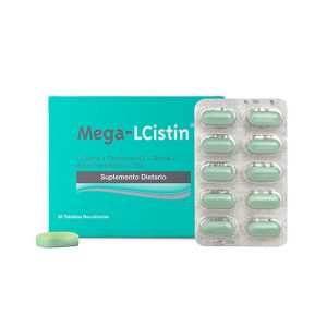 MEGA LCISTIN CAJA X 30 TAB (MULTIVITAMINICOS)