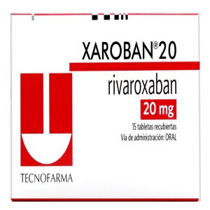 XAROBAN 20 MG CJA X15 COMP (RIVAROXABAN)