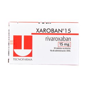 XAROBAN 15 mg CJA X30 COMP (RIVAROXABAN) (RIVAROXABAN)